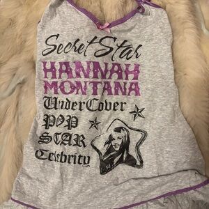 Hannah Montana Grey & Purple Tank